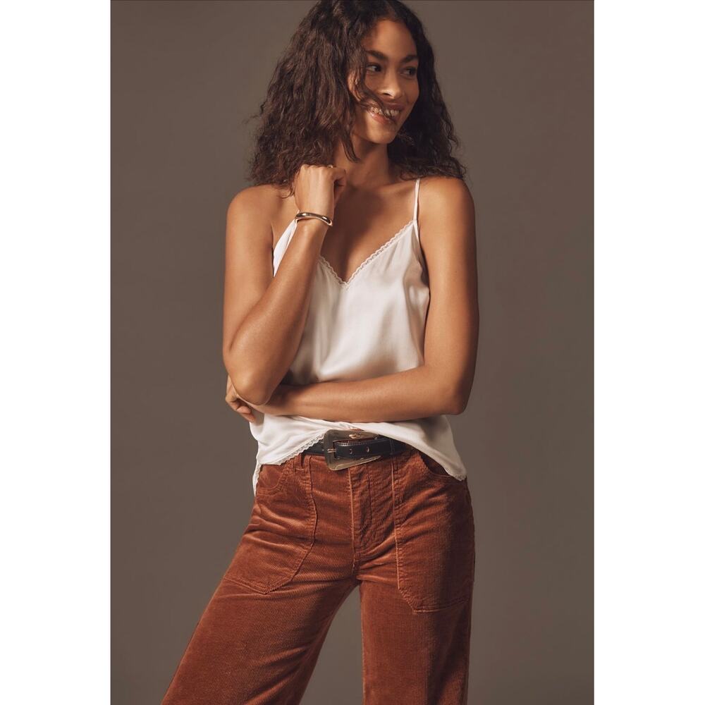 NWT / Pilcro‎ by Anthropologie / Rylan High Rise Jeans Corduroy edition / sz 28P